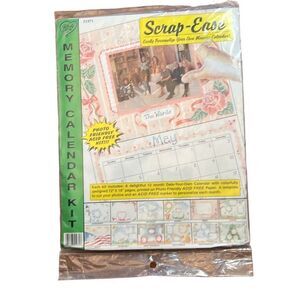 Scrap-Ease Memory Calendar‎ Kit New